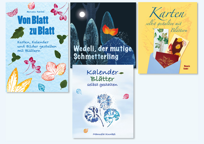 Kreativ-Bücher und eine Kindergeschichte 